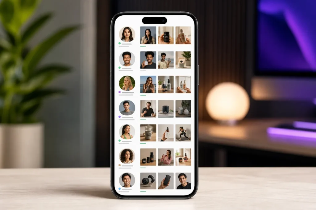 How do leading UGC services compare on creator selection, content formats, ad rights, and campaign management features?