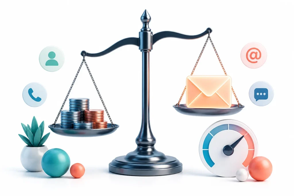 How do the platforms compare in pricing, free plans, contact limits, and email-sending limits?