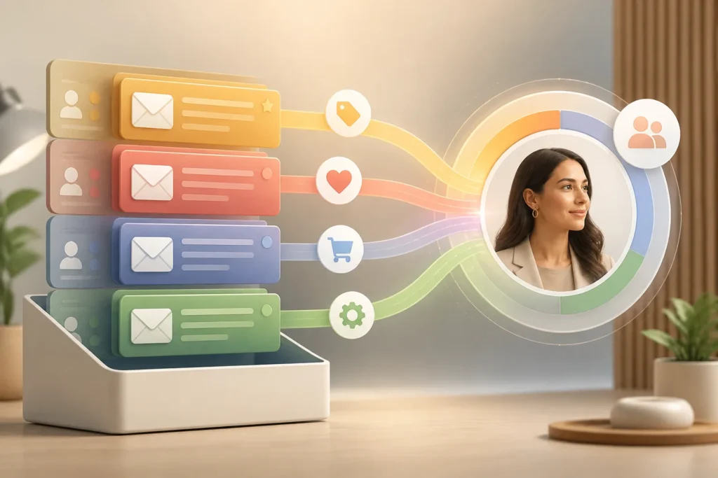How should you segment and personalize messages so each email is relevant to its recipient?