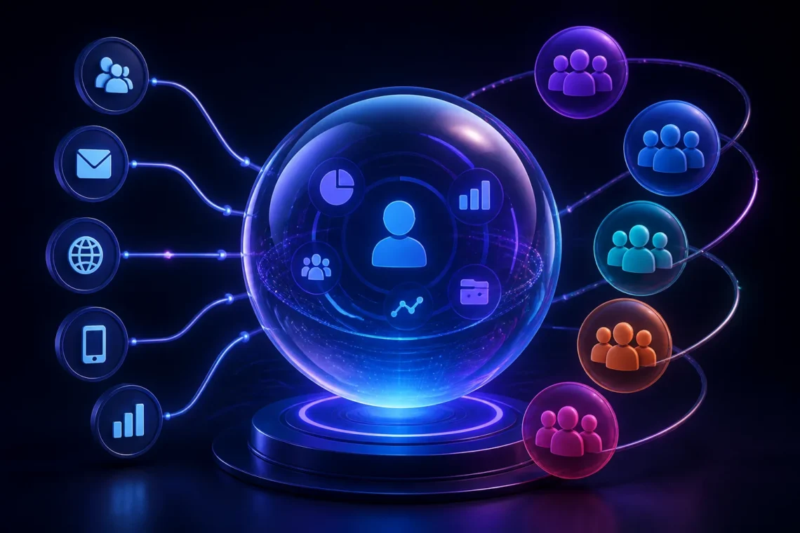 What customer data, CRM integrations, and audience segments are needed to personalize automated campaigns?