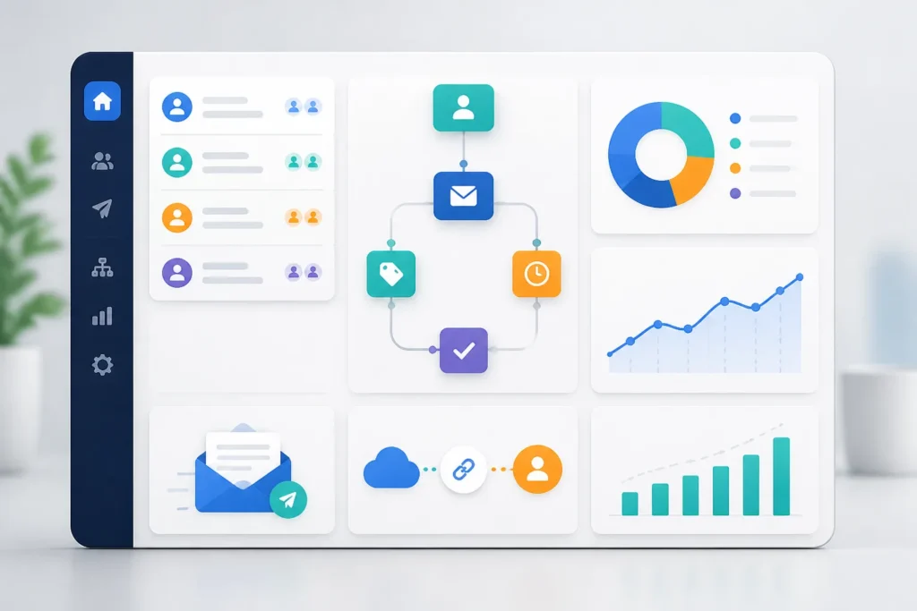 What features should a small business prioritize when choosing a marketing automation platform?