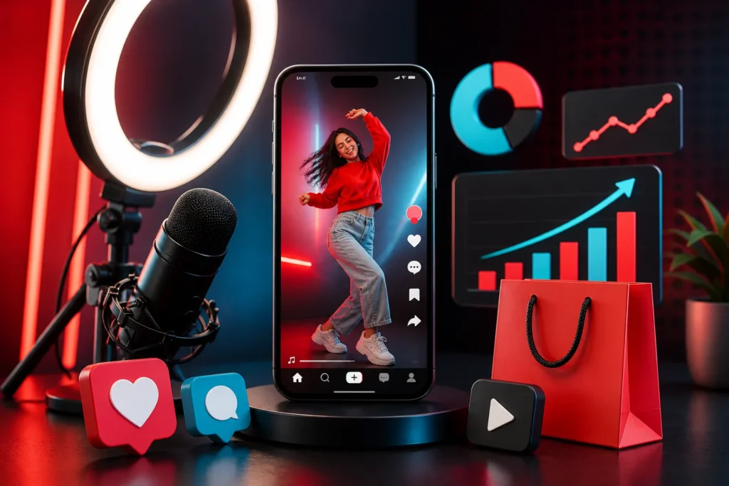 What services do TikTok marketing agencies provide, such as ad management, influencer campaigns, and content production?