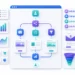 Which platforms include automation workflows, audience segmentation, templates, analytics, and integrations?